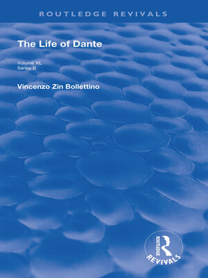 cover image of The Life of Dante